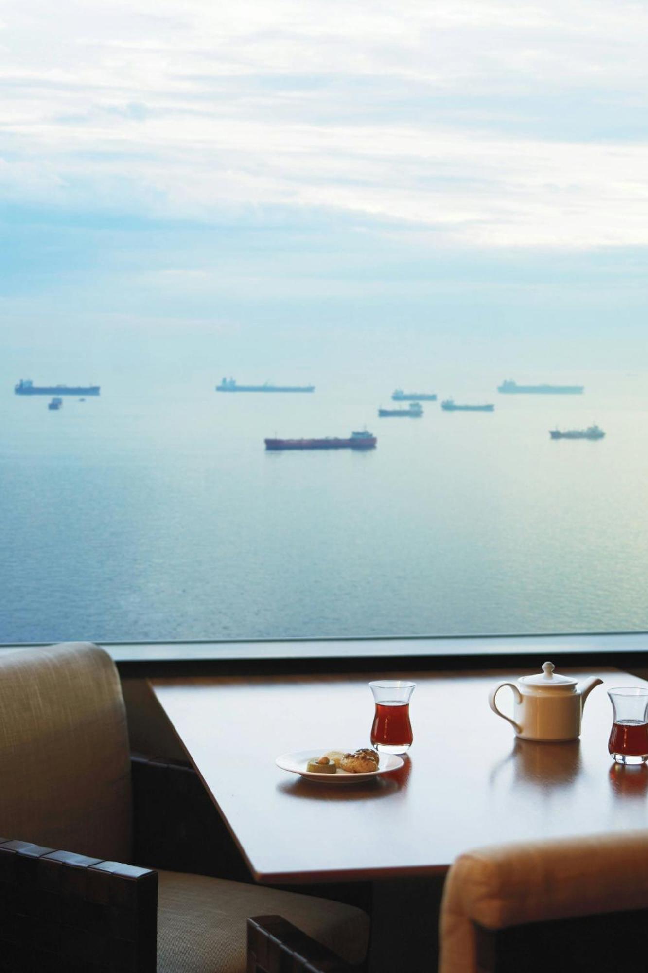 Sheraton Istanbul Atakoy Hotel Exteriér fotografie View from the 101st floor